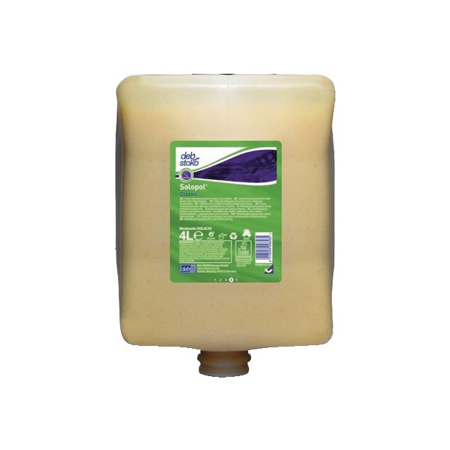 Savon Solopol Classic Salissures Fortes Recharge 4L DEB référence fournisseur 272028